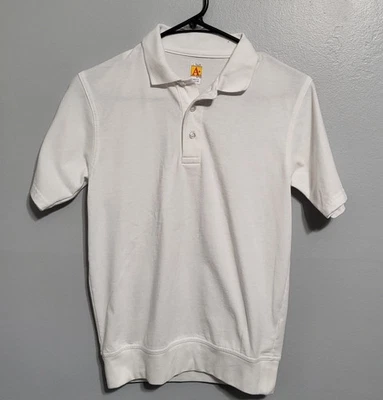Uniforme Escolar A+ Polo Juvenil Grande Blanco Manga Corta Foto 1 de 4