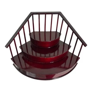 Auténtico soporte de exhibición grande escalera de madera Byers’ Choice Ltd - Imagen 1 de 3