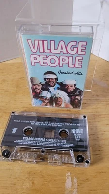 Village People Greatest Hits Cassette 1988 Rhino - Image 1 of 2