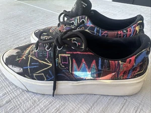 👀 CONVERSE JEAN-MICHEL BASQUIAT X SKID GRIP 'KINGS OF EGYPT II' Rare Size 8.5 - Picture 1 of 9