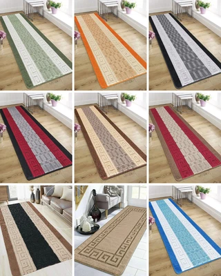 Non Slip Hallway Runner Rug Long Kitchen Carpet Bedroom Rugs Floor Mat Door Mat - Image 1 of 4