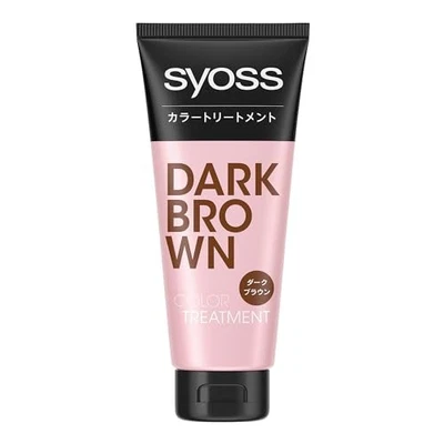 Краска для волос Syoss Color Treatment темно-коричневая 180 г сделано в Японии - Изображение 1 из 4
