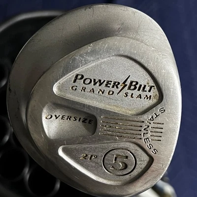 PowerBilt Grand Slam Gran Tamaño 5 Madera 21* / Derecha / Grafito Senior ~ 40" / jl4638 Foto 1 de 2