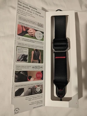 Correa para cámara Peak Design SLL-BK-3 Slide Lite - negra (usada) Foto 1 de 4