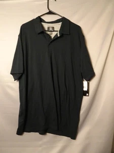 Camisa Polo Volcom Para Hombres 2XL Negra Wowzer Polo SS Manga Corta Informal Ropa de Skate - Imagen 1 de 13