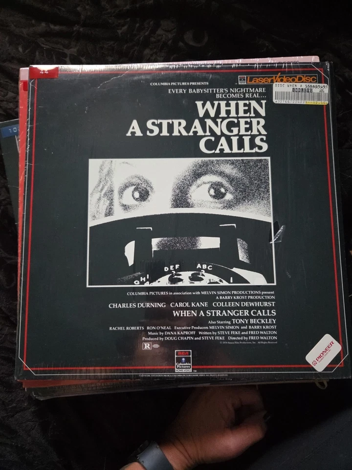 When A Stranger Calls Laserdisc 1979 Carol Kane Charles Durning laser disc Foto 1 de 4