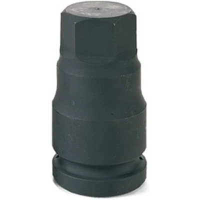 Grey Pneumatic 4917M 1" Drive x 17mm Standard Length Hex Driver Socket - Image 1 of 3