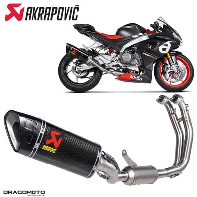 Scarico completo APRILIA TUONO 660 ABS Factory 2022-2025 AKRAPOVIC Carbonio R... Foto 1 de 4