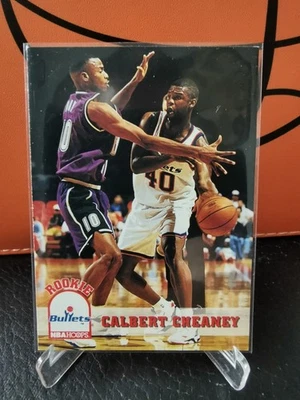 Calbert Cheaney Rookie Card 1993-94 SkyBox Hoops #416 Washington Bullets - Image 1 of 2