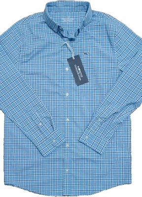Camisa ballena a cuadros Vineyard Vines para niños talla M rendimiento medio sobre la marcha nueva con etiquetas  Foto 1 de 4