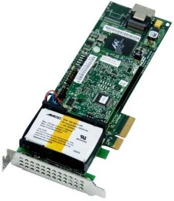 Controller 3Ware 9650Se-4Lpml Sas/Sata Raid Pcie X4 Lp+ Bbu - Image 1 of 2