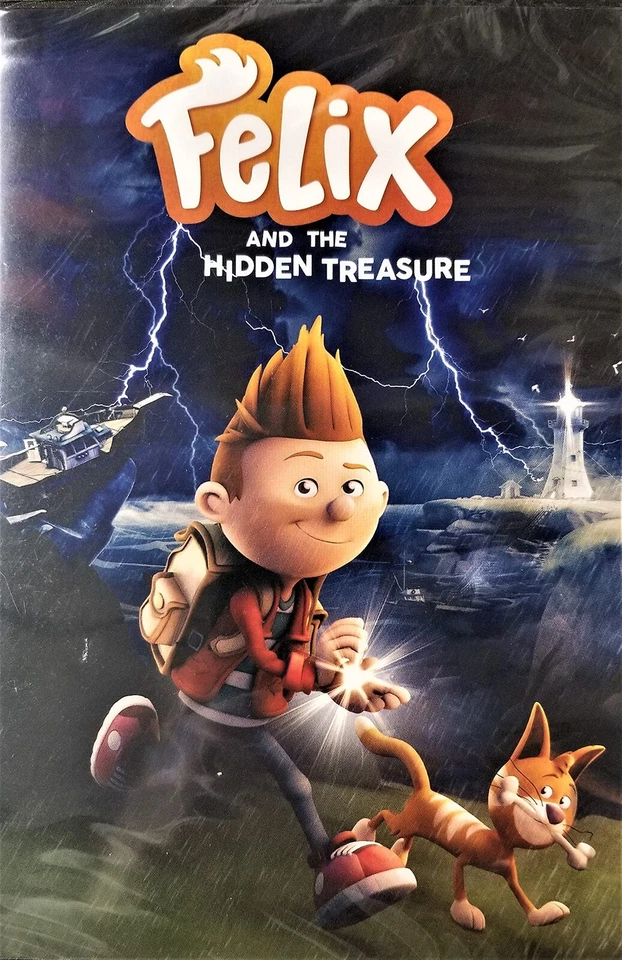 FELIX AD THE HIDDEN TREASURE - Animated Kids Movie DVD NEW/SEALED - Image 1 of 1