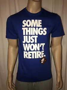 Nike Some Things Won't Retire Blue T-shirt Tee Size S or M OG Sneakerhead Penny - Picture 1 of 2