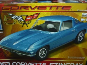 AMT 31812 1963 Corvette Coupe 50th 1/25 Bausatz Modellauto Mountain FS - Bild 1 von 2