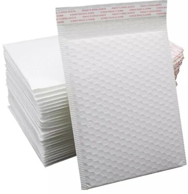6.5''x11'' Poly Bubble Mailers Bags Mailer Padded Envelope Self Seal