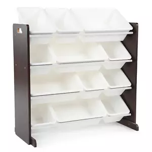 Craft Bin Toy Storage Organizer Box with 12 Plastic Storage Bins - Picture 1 of 15