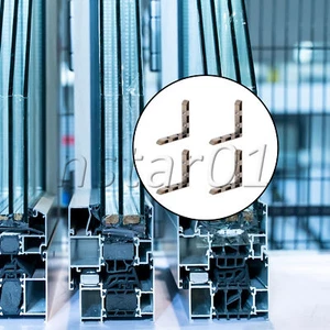 Aluminium Strangpressprofile 4040 Serie L-Form Innenecke 4er Set silber - Bild 1 von 7