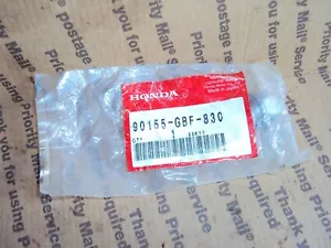NEW Genuine OEM Honda BOLT, FLANGE (12X65) - 90155-GBF-830 - Foto 1 di 2