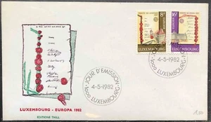 Luxembourg - 1982 - Europa - CEPT- FDC - Picture 1 of 1