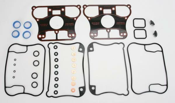 James Rocker Cover Gasket, Rubber w/ Metal Base, Sportster XL, Harley # 17030-91 Foto 1 de 1