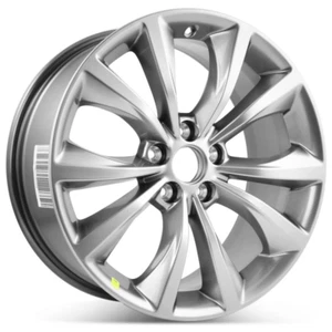 New 18" x 8" Hyper Alloy Factory OEM Wheel Rim 2015 2016 2017 Chrysler 200 - Picture 1 of 5