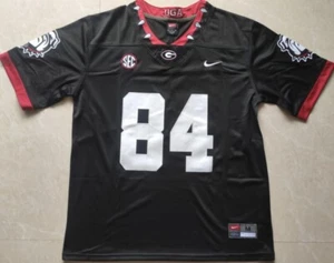 Ladd McConkey Georgia Bulldogs Football Jersey, Dog Pound Black, All Stitched - Picture 1 of 4