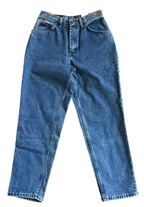 Gitano 8 P Relaxed Fit Womens High Waisted Mom Jeans 80s Vintage Medium Wash NWT - Picture 1 of 4