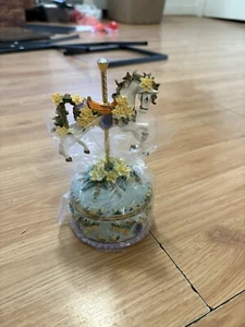 Painted Ponies Collection Penelope Carousel Music Box Holsted House 2002 - Picture 1 of 5