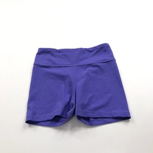 Athleta Girl Chit Chat Short XL/14 (Fit 23W) Purple Athleisure 4" Shorts 980622 - Picture 1 of 8