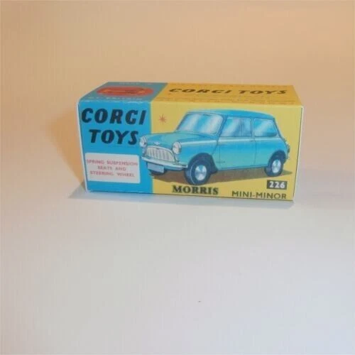 Corgi Toys 226 Morris Mini Minor Empty Repro Box ** - Image 1 of 1