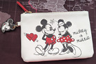 Disney Mickey Mouse Makeup Bag Cosmetic Pouch Brand New Primark 12 X 18 Cm
