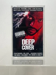 Deep Cover Soundtrack 1992 Hip Hop Rap Cassette Tape Classic Album Dr Dre Snoop - Picture 1 of 7