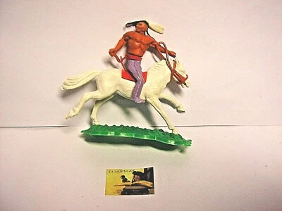 Busta Soldatino Toy Soldier Hong Kong Swoppet Indiano plastica scala 1:32 #2 - Immagine 1 di 2