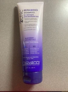 Giovanni 2chic Ultra Repair Shampoo with Blackberry & Coconut Milk 8.5 oz Liquid - Picture 1 of 2