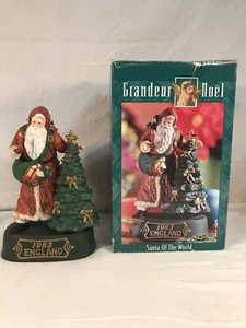Grandeur Noel BABBO NATALE DEL MONDO 1983 INGHILTERRA 9" statuina natalizia porcellana - Foto 1 di 5