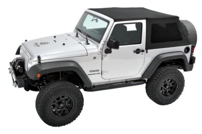 Pavement Ends 56844-35 Frameless Sprint Top Black Diamond for 07-09 Wrangler 2DR - Image 1 of 4