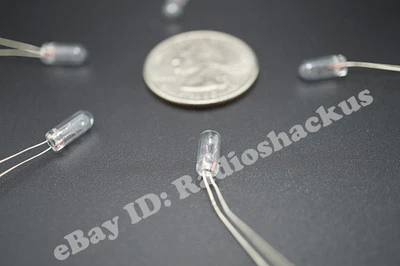 5PCS ICOM IC-720 IC-730 IC-735 IC-751 IC-761 S Meter& Backlight Pilot Lamp Bulb - Image 1 of 2