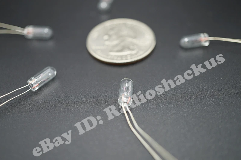 5PCS ICOM IC-720 IC-730 IC-735 IC-751 IC-761 S Meter& Backlight Pilot Lamp Bulb - Image 1 of 2