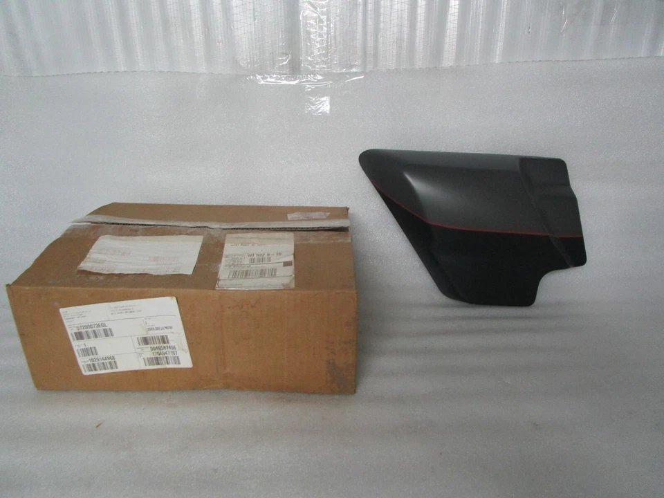 Harley-Davidson Ultra Limited 2018 cubierta lateral izquierda industrial gris denim FLHTK Foto 1 de 4