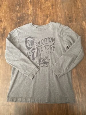 Gap  Boys Long Sleeve Gray T-Shirt Top  Sz XL Foto 1 de 4