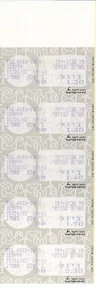 ISRAEL @2002 MAOR CPL STRIP OF 10 LABELS VALUES MNH Nice Priced @ Isr.105 - Picture 1 of 1