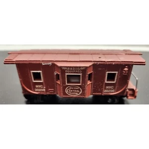 Vintage NYC Caboose Model Train Car Toy - HO Scale - Picture 1 of 7