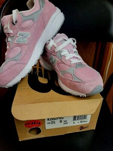 New Balance 992 NB PINK Suede Accent USA 3.5 WIDE Old Style Deadstock Rare NEW - Picture 1 of 10