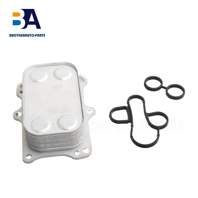 发动机机油冷却器组件带密封垫圈适合 2012 - 2015 菲亚特 500 1.4L — 第 1/4 张图片