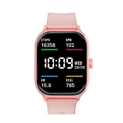 V-Fitness 2" Touch Screen Smart Watch Pink - Heart Rate, Sleep, Water Resistant - Image 1 of 4