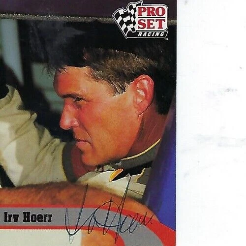 IRV HOERR SIGNED 1992 PRO SET #234 - NASCAR - Image 1 of 1