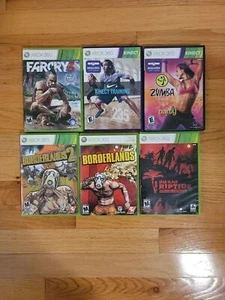 Xbox 360 - Tested Working lot of 6 Farcry 3 Dead island zumba - Picture 1 of 5