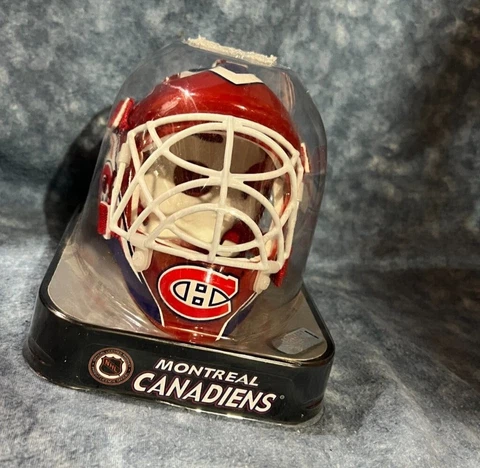NHL Montreal Canadiens Mini Goalie Helmet by Franklin Cover