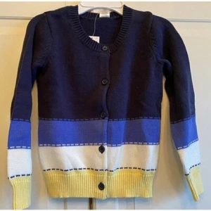 NWT Gymboree Girl's Size 5/6 Cardigan Sweater Blue - Picture 1 of 4