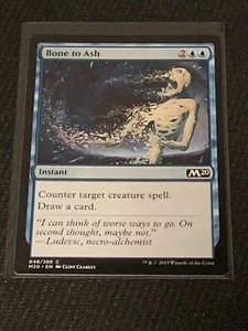 Magic the Gathering M20 Bone to Ash - Picture 1 of 2